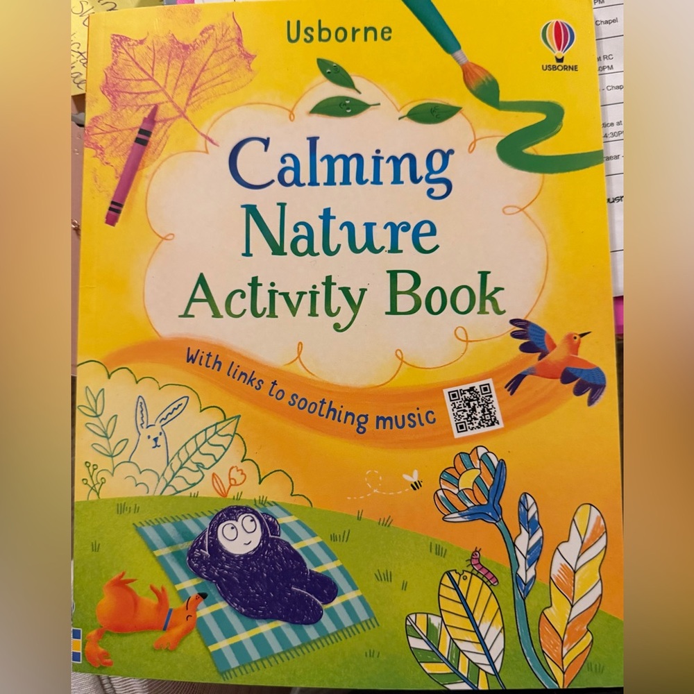 Calming Nature Activity Book